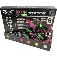 TeknoKapsül Mastermix Neon 60 ml 6`lı Set