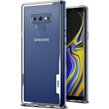 Universal VRS93591 Galaxy Note 9 Crystal Chrome Kılıf, Arka Kapak, Şeffaf