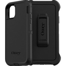 Universal Defender iPhone 11 Için Kılıf, Darbeye Dayanıklı, Düşmeye Dayanıklı, Ultra Sağlam, Koruyucu Kılıf, Askeri Standartlara Göre 4 x Test Edilmiştir, Siyah