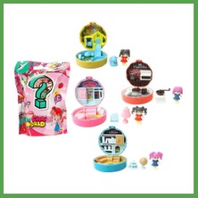 Bezos Nessiworld Taşınabilir Dollhouse Figür Sürpriz Paket Mgc