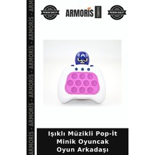 Armoris Işıklı Müzikli Pop-It Minik Oyuncak Oyun Arkadaşı
