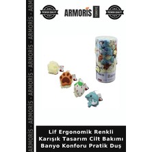 Armoris Lif Ergonomik Renkli Karışık Tasarım Cilt Bakımı Banyo Konforu Pratik Duş