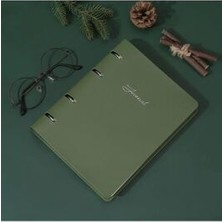 TeknoKapsül Victoria Journals 124 1623 Ringo Vegan Deri Mekanizmalı Içi Değişebilen Defter A5 192 Sayfa 100 gr