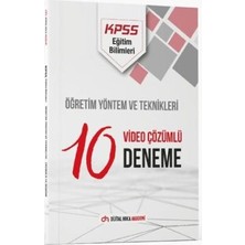 TeknoKapsül Kpss Eğitim Bilimleri Öğretim Yöntem ve Teknikleri Çözümlü 10 Deneme Akademi