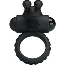 OEM Lilitushop Klitoral Uyarıcılı Titreşimli Tavşan Halka BDM6219