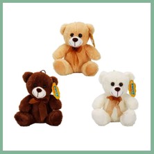 Bşk Virgo 0998 Peluş Ayı Oturan Kurdeleli 21CM 2r BSK2026