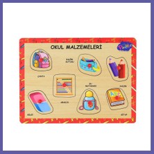 Nida ONY-196-197 Ahşap Tutmalı Okul Malzemeleri Nıda