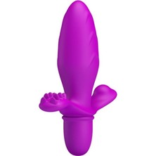 OEM Lilitushop Klitoral Uyarıcılı Titreşimli Plug B1157