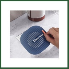 Bezos Süzgeçli Lavabo Gider Koruyucu Mat Gri Bzst