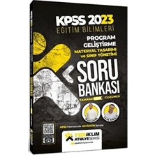 TeknoKapsül 2023 Kpss Eğitim Bilimleri Atölye Serisi Program Geliştirme Materyal Tasarımı ve Sınıf Yönetimi Video Çözümlü Soru Bankası