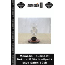 Armoris Mıknatıslı Kumsaati Dekoratif Süs Hediyelik Eşya Salon Süsü