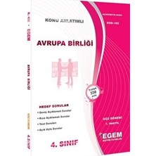 TeknoKapsül Avrupa Birliği Konu Anlatımlı Soru Bankası Güz Dönemi 7. Yarıyıl 452