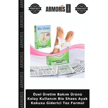 Armoris Özel Üretim Bakım Ürünü Kolay Kullanım Bio Shoes Ayak Kokusu Giderici Toz Formül