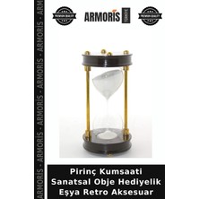 Armoris Pirinç Kumsaati Sanatsal Obje Hediyelik Eşya Retro Aksesuar