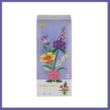 Nida LZ4604 Nessiworld Çiçek Blok Seti 608 Parça -Vagon Life Nıda