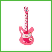 Bezos 4933 Gitar Fonk Tuşlu Askılı Pembe Sesli Arz