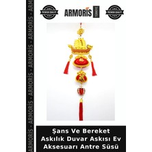 Armoris Şans ve Bereket Askılık Duvar Askısı Ev Aksesuarı Antre Süsü
