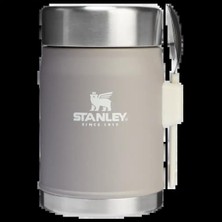 Özkaya Store Stanley Classic Legendary Kaşıklı Yemek Termosu | 0.4l / 14OZ 2.0 Gri 10-09382-111