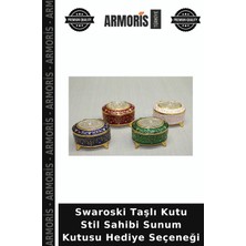 Armoris Swaroski Taşlı Kutu Stil Sahibi Sunum Kutusu Hediye Seçeneği