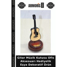 Armoris Gitar Müzik Kutusu Ofis Aksesuarı Hediyelik Eşya Dekoratif Ürün