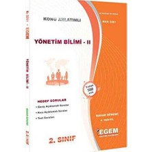 TeknoKapsül Yönetim Bilimi 2 Bahar Dönemi Konu Anlatımlı Soru Bankası