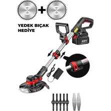 OEM Robo Şarjlı Çim Biçme Makinesi Tırpan 88V