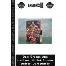 Armoris Özel Üretim Ofis Hediyesi Notluk Sunum Defteri Deri Defter
