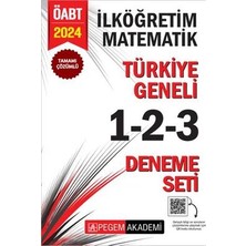 TeknoKapsül 2024 Kpss Öabt Ilköğretim Matematik Tamamı Çözümlü Türkiye Geneli 1-2-3 3`lü Deneme Seti