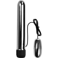 OEM Truvashop, Truvashop, Titreşimli Metal Vibratör 17 cm Anal ve Vajinal Mastürbatör