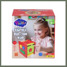 Bezos ONY-411 Ahşap Eğitici Bultak Küp Bezos1
