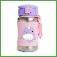 Bezos Zoo Pipetli Paslanmaz Çelik Suluk 350 ml Narwhal · Renk: Narwhal Mgc