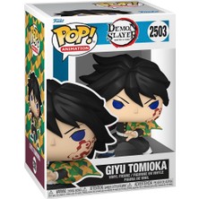 Pop! Animasyon: Demon Slayer Infinity Castle - Giyu Tomioka - Koleksiyon Vinil Figür - Hediye Fikri