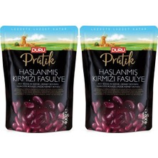 Pratik Haşlanmış Kırmızı Fasulye 400 gr 2li Paket