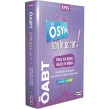 TeknoKapsül 2022 Öabt Muallim Ösym Böyle Sorar! Konu Anlatımlı Hazırlık Kitabı