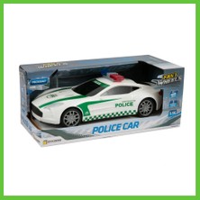 Bezos 1:16 Işıklı ve Sesli Polis Arabası Dmc