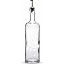 Özkaya Store Paşabahçe Paşabahçe Homemade Metal Tıpalı Yağlık &amp; Sirkelik, Şeffaf, 1 Litre