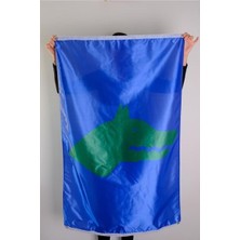 OEM Zc Bayrak Göktürk Bayrağı Raşel Dijital Baskı 100X150