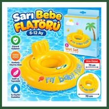 Bezos Sarı Bebe Flatörü 70 Cm. (6-12AY) Bzst