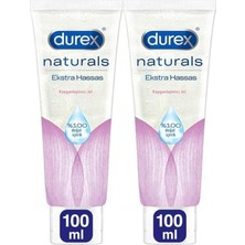 OEM Durex Naturals Ekstra Hassas Kayganlaştırıcı Jel 100ML X2