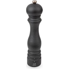 Odea Peugeot - Paris U'select Tuz Değirmeni 27 cm + Taş Tuzu - 6 Önceden Ayarlanmış Öğütme Derecesi - Pefc Sertifikalı Ahşaptan - Grafit