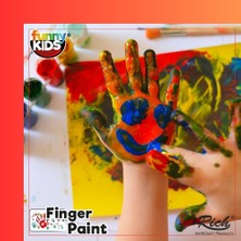 Özkaya Store Funny Kids Funny Kids Parmak Boyası 12 Renk x 25 ml Set