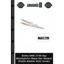 Armoris Sinbo Shd 1730 Saç Düzleştirici Maşa Sac Düzeni Pratik Aletler Hızlı Isınan