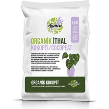 Üstüner Aymen Çiçekçilik Özel Karışımlı Cocopeat Ponza Katkılı 2,5 Litre Iç Dış Mekan Bitki Yetiştirme Toprağı - Kokopit