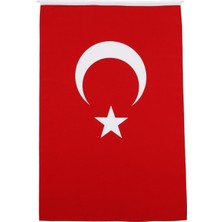 Üstüner Türk Bayrağı Alpaka Kumaş 2X3M.