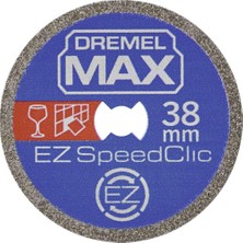Özkaya Store Dremel SC545DM Max Ez Speedclic Yüksek Performanslı Elmas Kesme Diski 38 mm