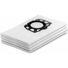 OEM Karcher, Wd 2 Plus/3 4st Keçe Filtre Torbası, 2.863-314.0, Beyaz