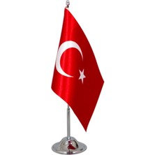 Üstüner Masa Üstü Türk Bayrağı Tekli Takım