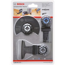 OEM Bosch Professional 3 Adet Starlock Daldırmalı Kesim Segment Testere Bıçağı Seti