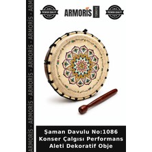 Armoris Şaman Davulu NO:1086 Konser Çalgısı Performans Aleti Dekoratif Obje