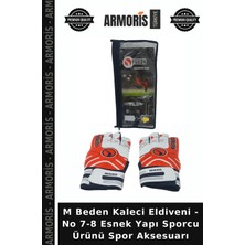 Armoris M Beden Kaleci Eldiveni - No 7-8 Esnek Yapı Sporcu Ürünü Spor Aksesuarı
